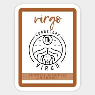 A True Virgo Person Sticker